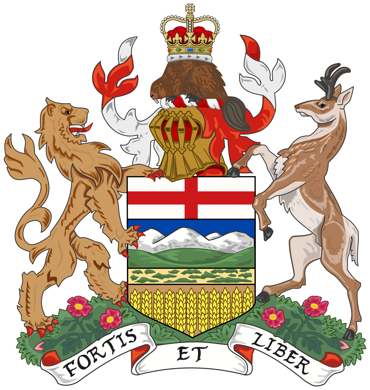 Alberta coat of arms