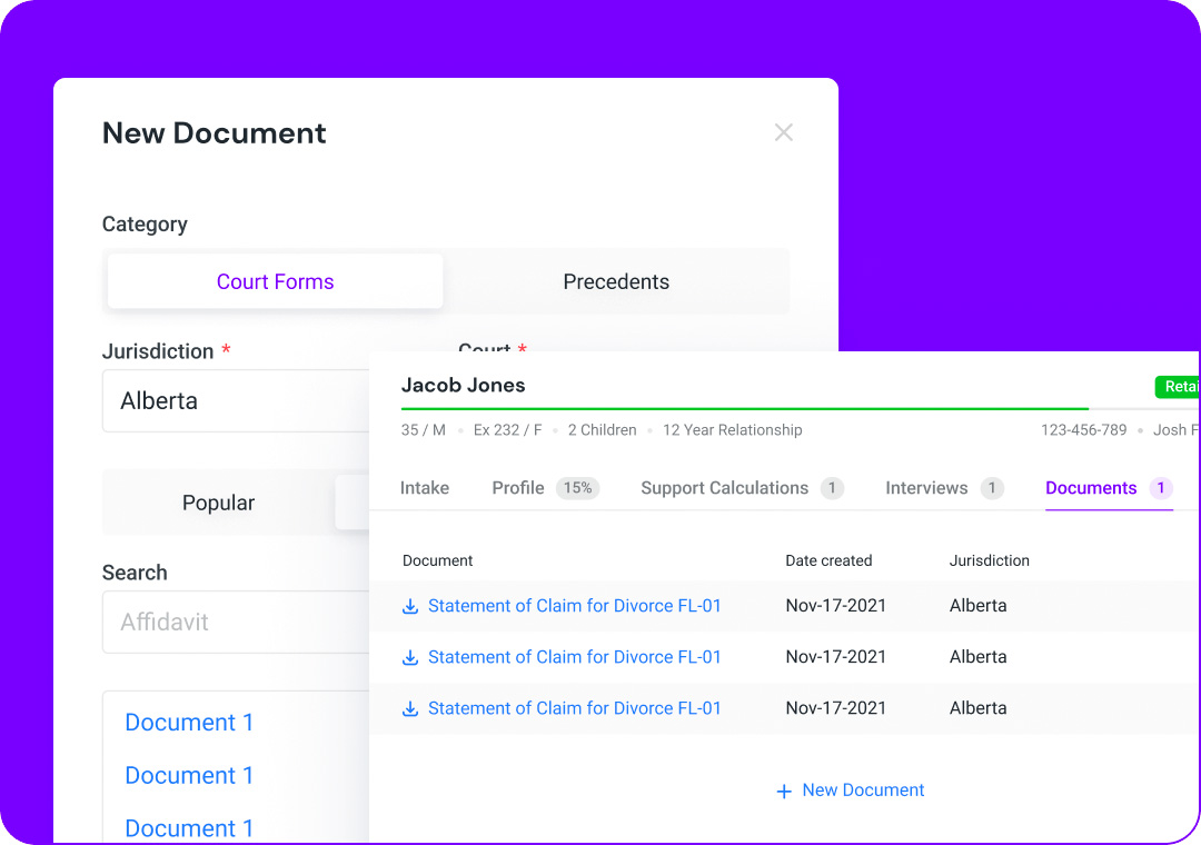 Divorcepath court form automation