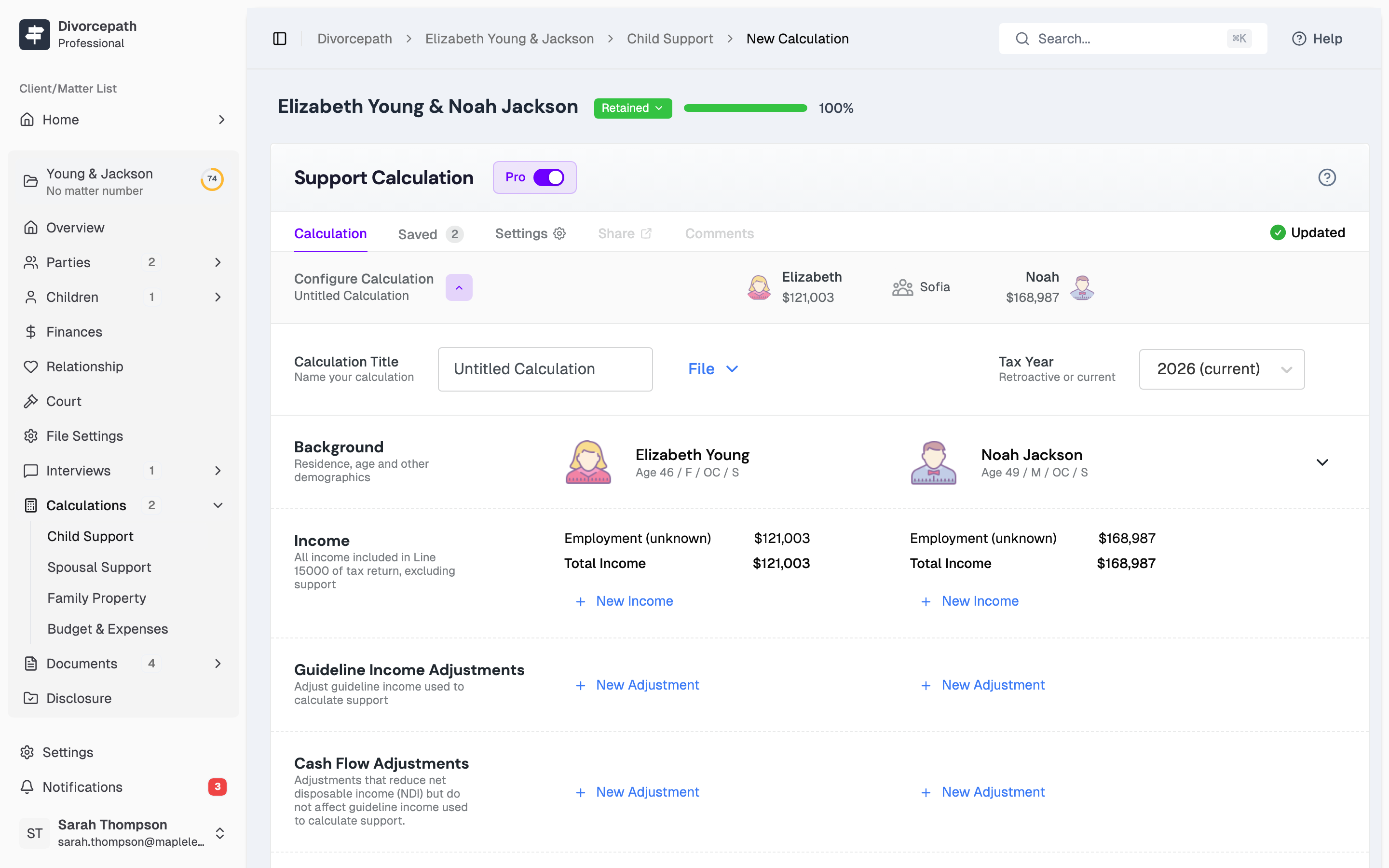 Divorcepath child support calculator
